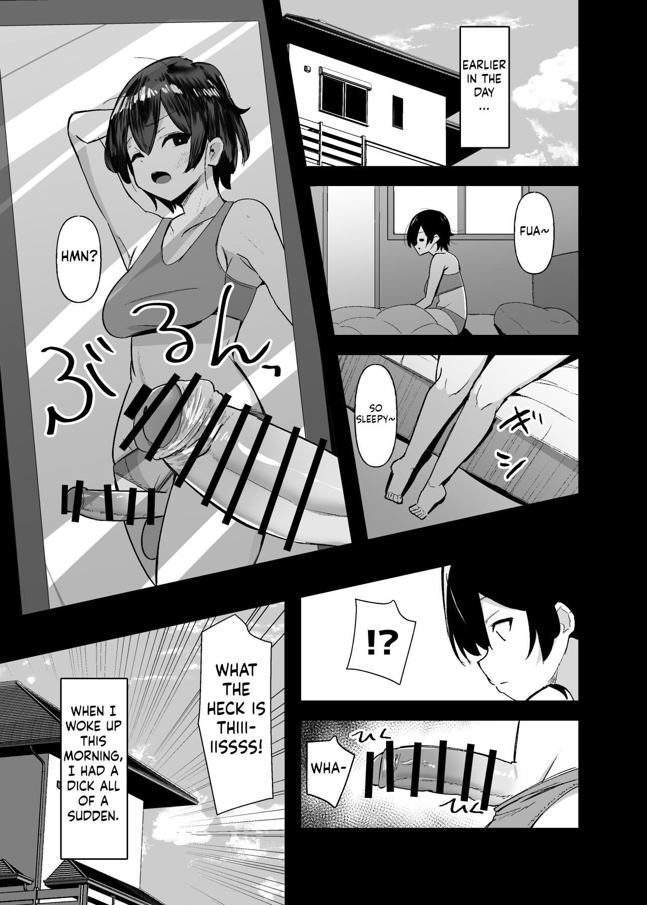 Hentai Manga Comic-Futanari-chan doesn't want to get an erection!-Read-6